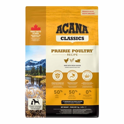 Acana Classics Prairie Poultry Hundefoder med Kylling